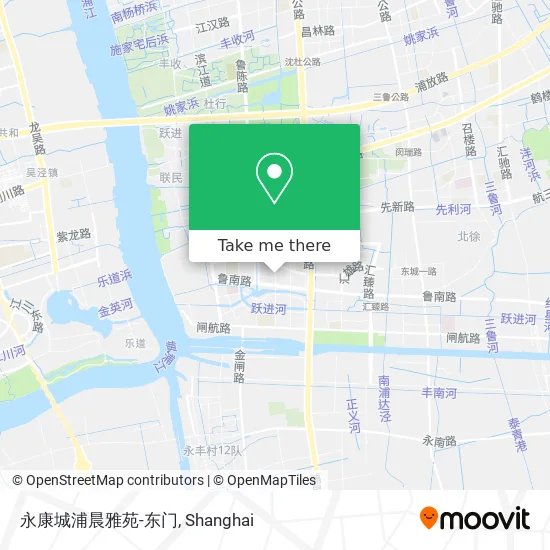 永康城浦晨雅苑-东门 map