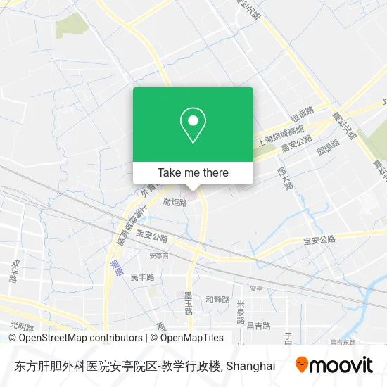 东方肝胆外科医院安亭院区-教学行政楼 map