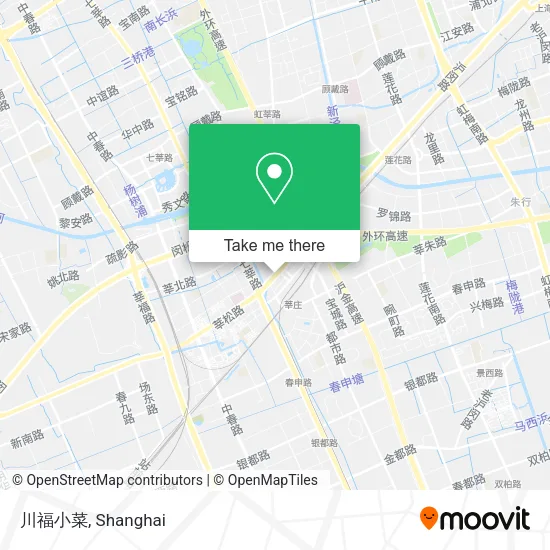 川福小菜 map
