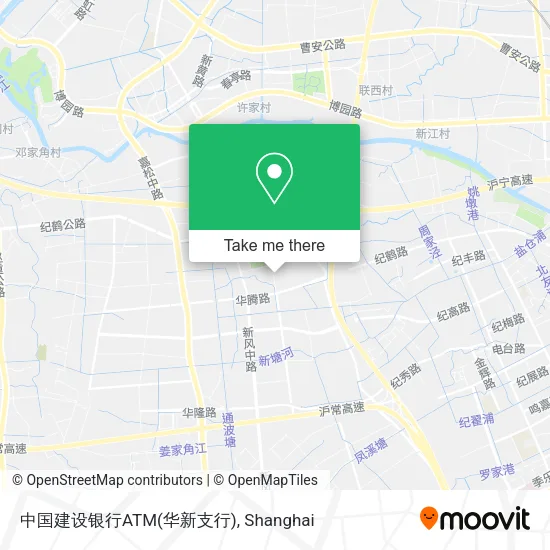 中国建设银行ATM(华新支行) map