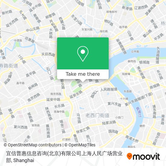 宜信普惠信息咨询(北京)有限公司上海人民广场营业部 map