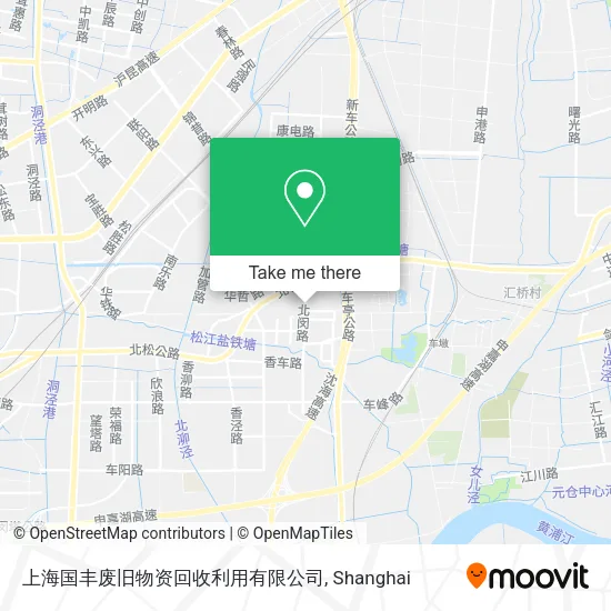 上海国丰废旧物资回收利用有限公司 map