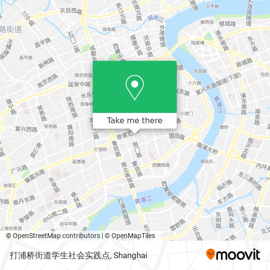 打浦桥街道学生社会实践点 map