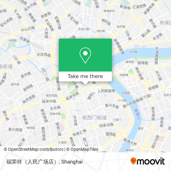 福荣祥（人民广场店） map