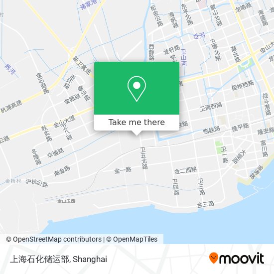 上海石化储运部 map