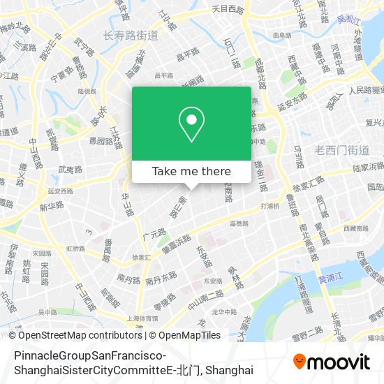 PinnacleGroupSanFrancisco-ShanghaiSisterCityCommitteE-北门 map