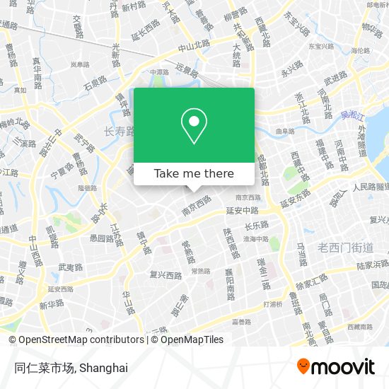 同仁菜市场 map