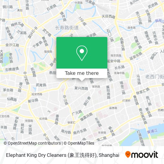 Elephant King Dry Cleaners (象王洗得好) map