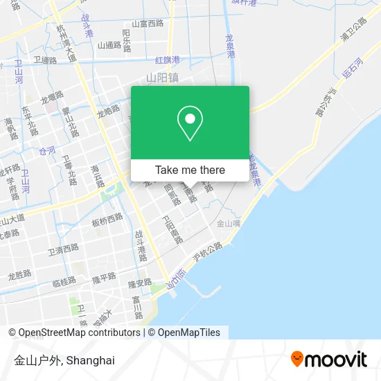 金山户外 map