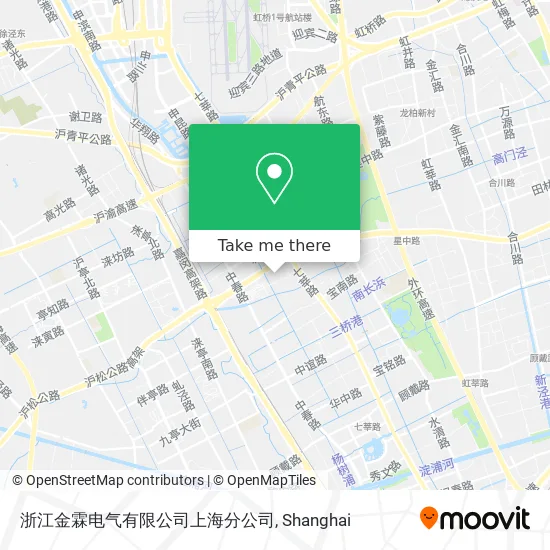 浙江金霖电气有限公司上海分公司 map