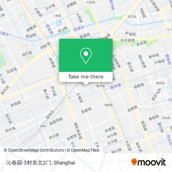 沁春园-3村东北2门 map