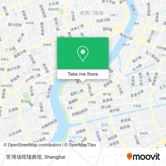 世博场馆瑞典馆 map