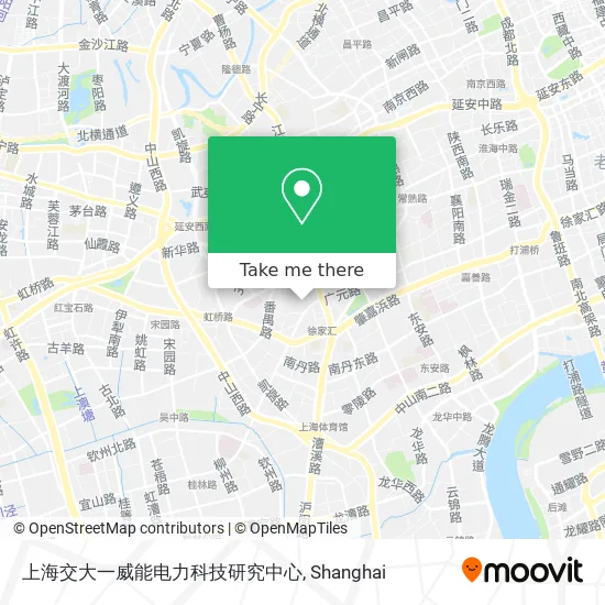 上海交大一威能电力科技研究中心 map