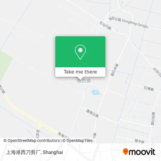 上海港西刀剪厂 map