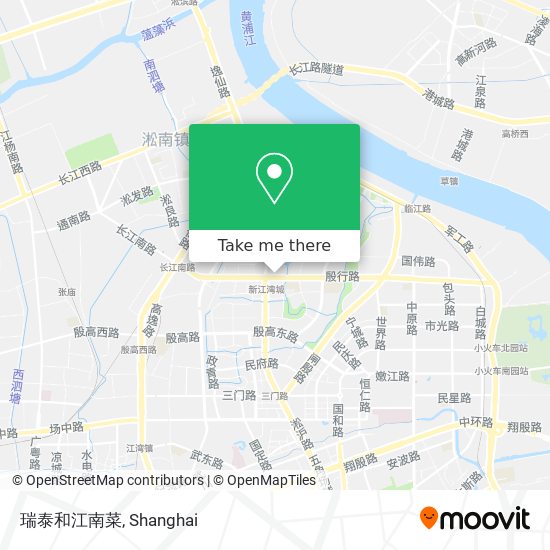 瑞泰和江南菜 map