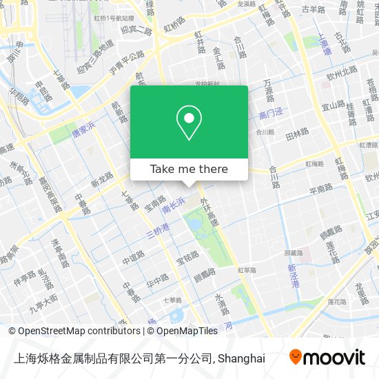 上海烁格金属制品有限公司第一分公司 map