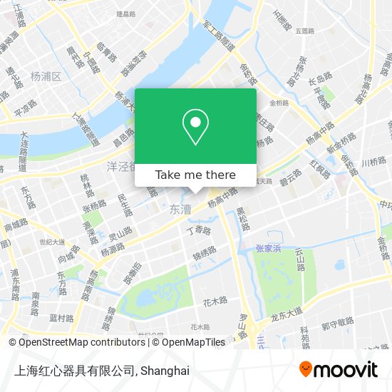 上海红心器具有限公司 map