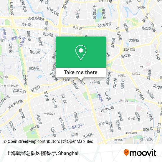 上海武警总队医院餐厅 map