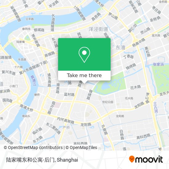 陆家嘴东和公寓-后门 map