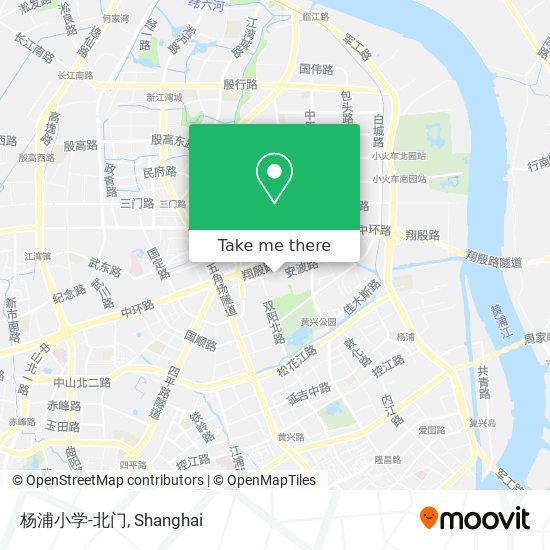 杨浦小学-北门 map