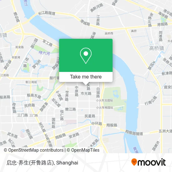 启忠·养生(开鲁路店) map