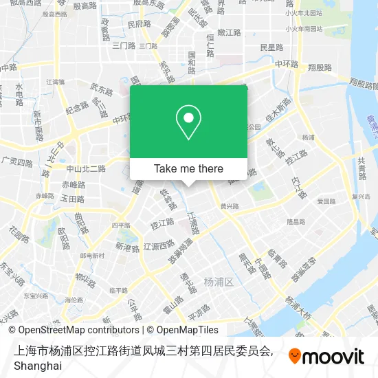 上海市杨浦区控江路街道凤城三村第四居民委员会 map