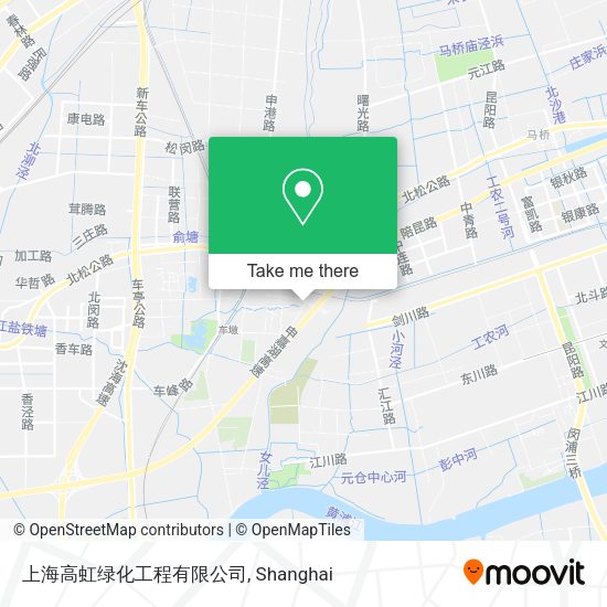 上海高虹绿化工程有限公司 map