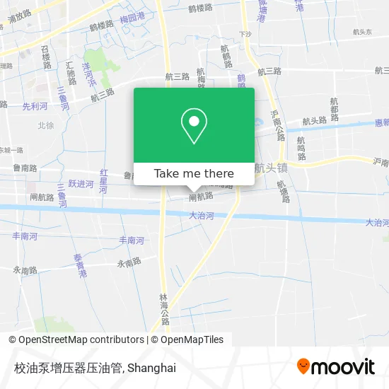 校油泵增压器压油管 map