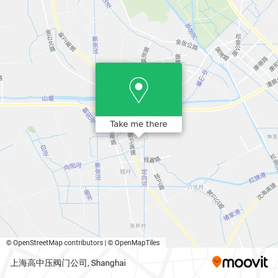 上海高中压阀门公司 map