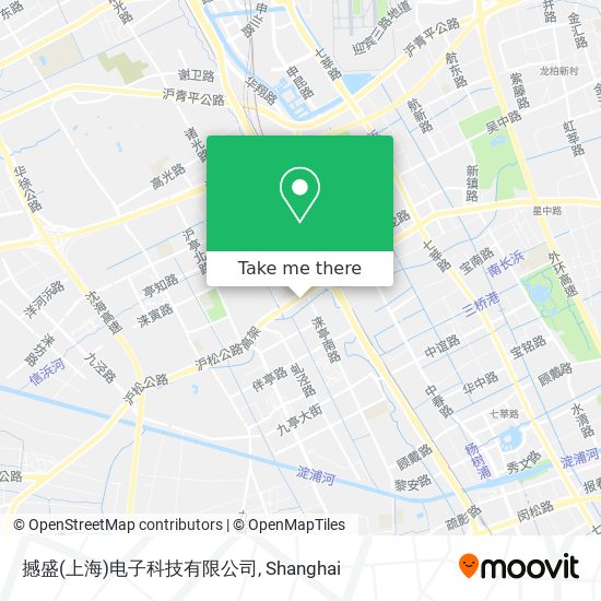 撼盛(上海)电子科技有限公司 map