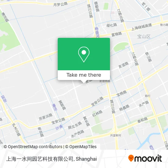 上海一水间园艺科技有限公司 map