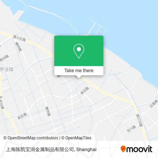上海陈凯宝润金属制品有限公司 map