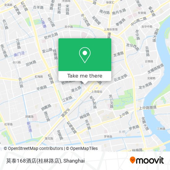莫泰168酒店(桂林路店) map