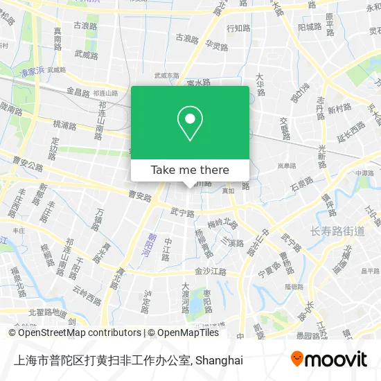 上海市普陀区打黄扫非工作办公室 map