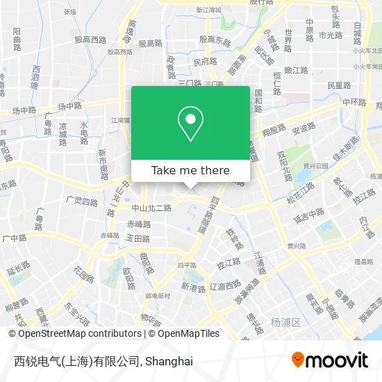 西锐电气(上海)有限公司 map