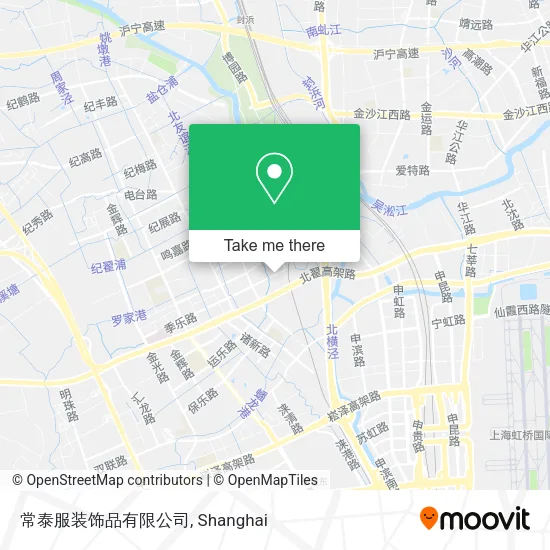常泰服装饰品有限公司 map