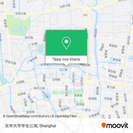 东华大学学生公寓 map