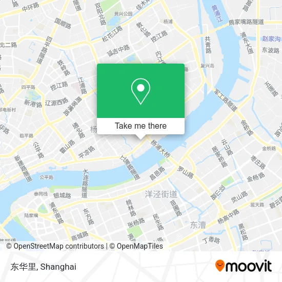 东华里 map