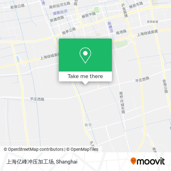 上海亿峰冲压加工场 map