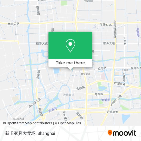 新旧家具大卖场 map