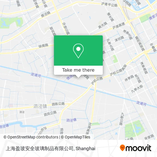 上海盈玻安全玻璃制品有限公司 map