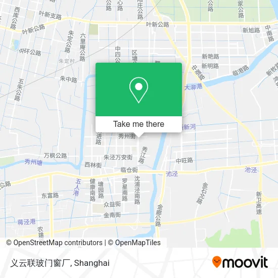 义云联玻门窗厂 map
