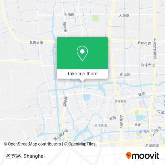 盈秀路 map