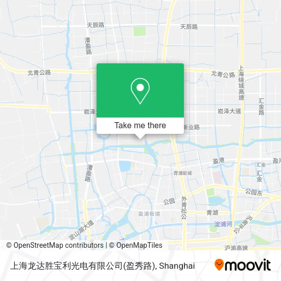 上海龙达胜宝利光电有限公司(盈秀路) map