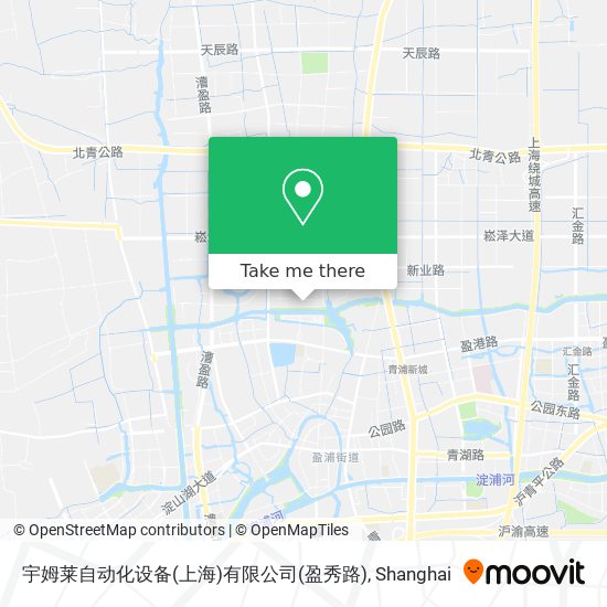 宇姆莱自动化设备(上海)有限公司(盈秀路) map
