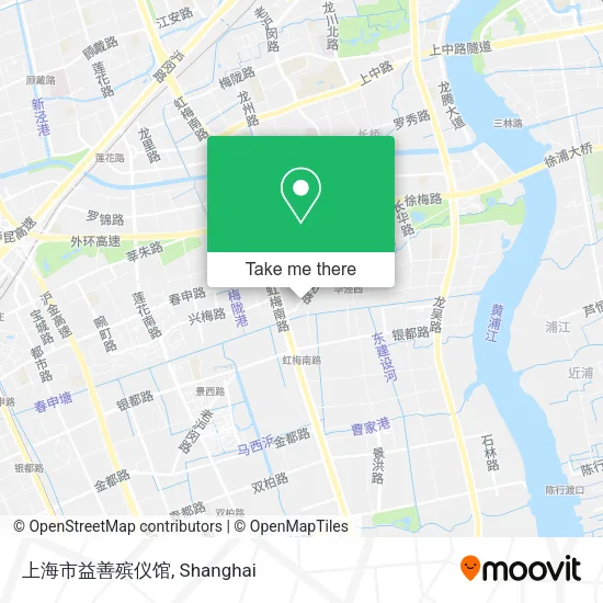 上海市益善殡仪馆 map