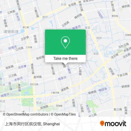 上海市闵行区殡仪馆 map