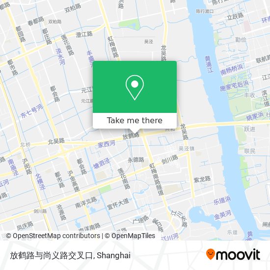 放鹤路与尚义路交叉口 map