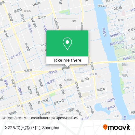 X225/尚义路(路口) map