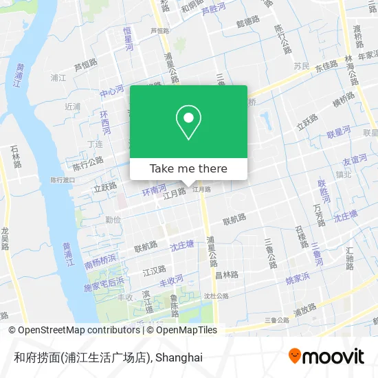 和府捞面(浦江生活广场店) map